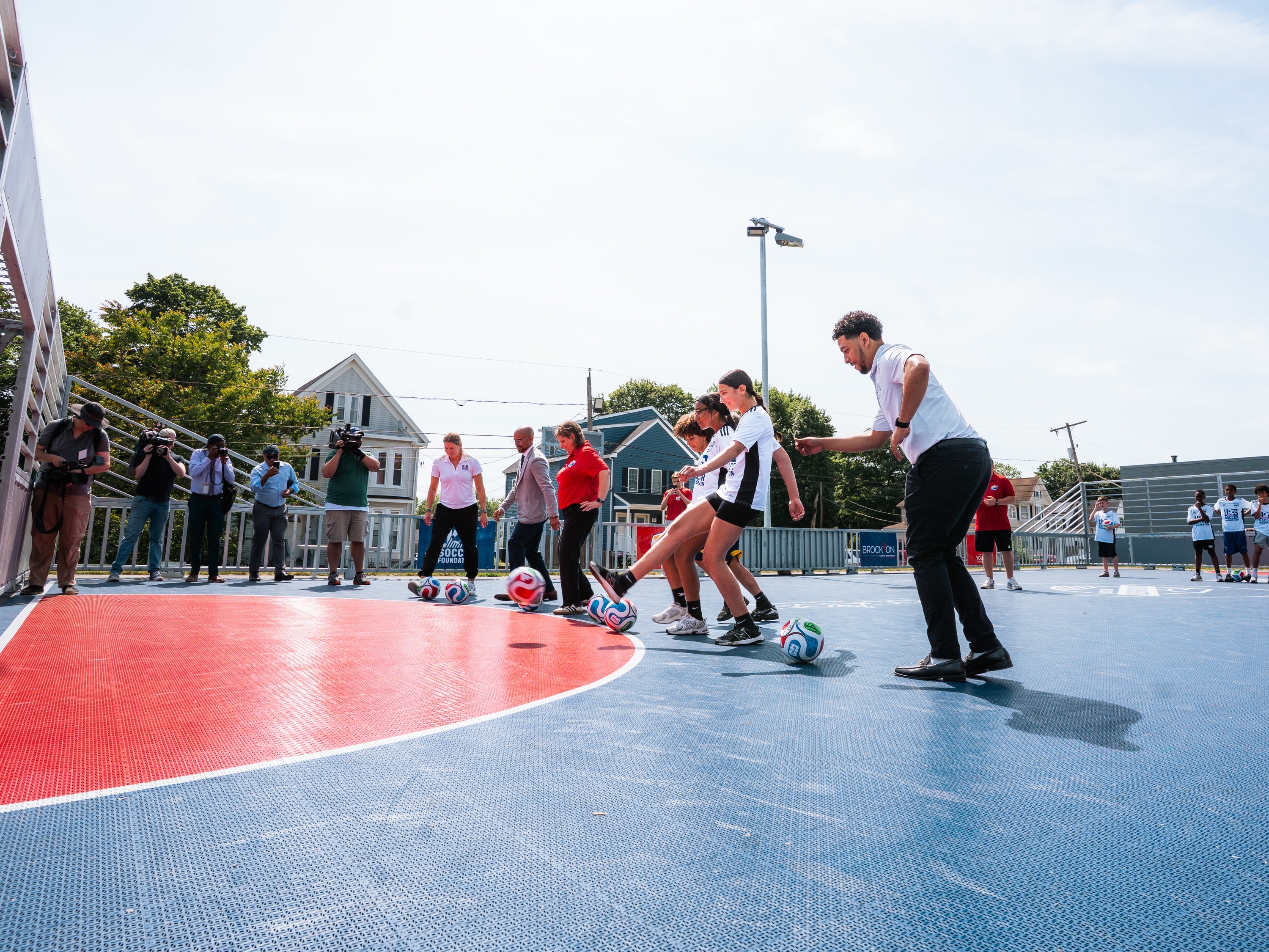Community event at Mulberry Park, City of Brockton